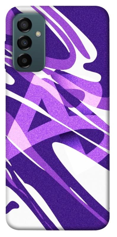 Чехол itsPrint Purple Abstract для Samsung Galaxy M23 5G, паттерн, купить оптом с доставкой