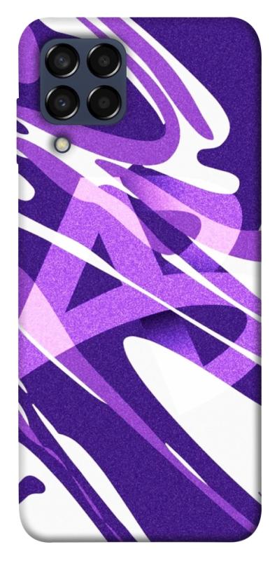 Чехол itsPrint Purple Abstract для Samsung Galaxy M33 5G, паттерн, купить оптом с доставкой