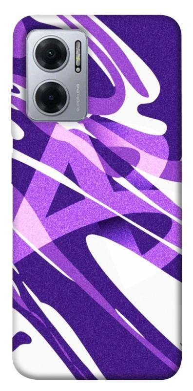 Чехол itsPrint Purple Abstract для Xiaomi Redmi Note 11E, паттерн, купить оптом с доставкой