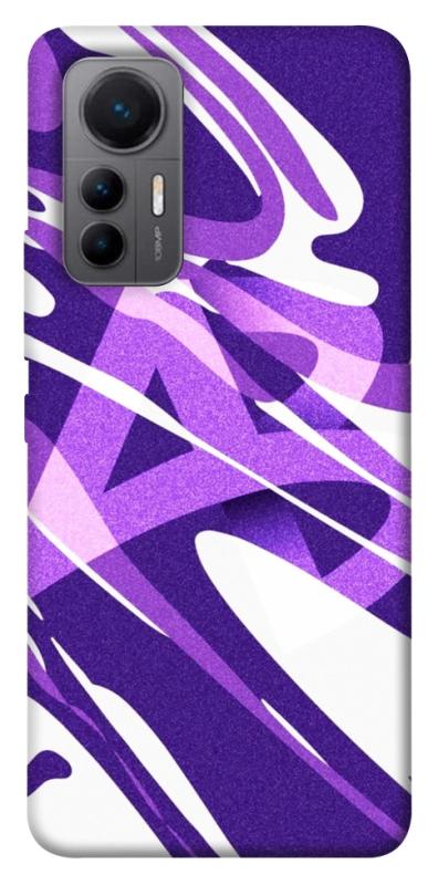 Чехол itsPrint Purple Abstract для Xiaomi 12 Lite, паттерн, купить оптом с доставкой