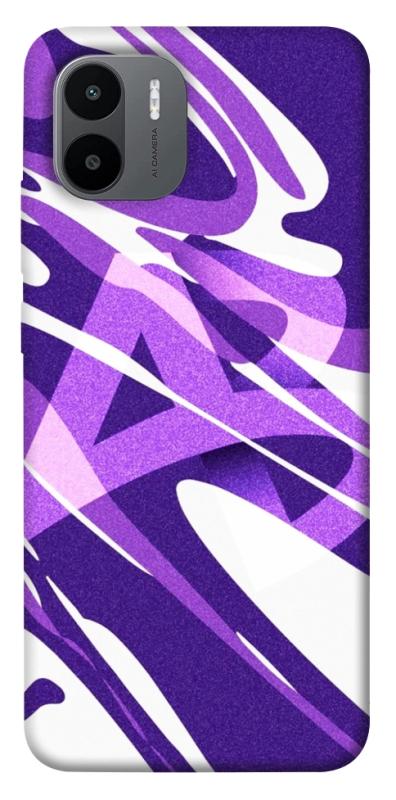 Чехол itsPrint Purple Abstract для Xiaomi Redmi A1 / A2, паттерн, купить оптом с доставкой