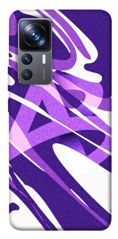 Чехол itsPrint Purple Abstract для Xiaomi 12T / 12T Pro, паттерн, купить оптом с доставкой