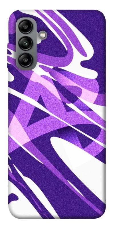 Чехол itsPrint Purple Abstract для Samsung Galaxy A04s, паттерн, купить оптом с доставкой