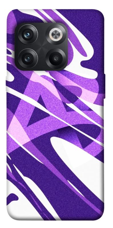 Чехол itsPrint Purple Abstract для OnePlus 10T, паттерн, купить оптом с доставкой