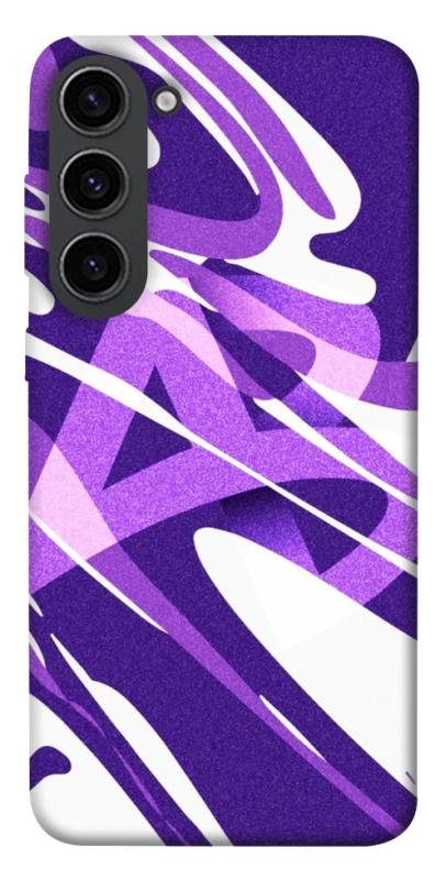 Чехол itsPrint Purple Abstract для Samsung Galaxy S23, паттерн, купить оптом с доставкой