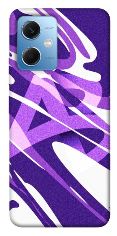 Чехол itsPrint Purple Abstract для Xiaomi Redmi Note 12 5G, паттерн, купить оптом с доставкой