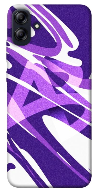 Чехол itsPrint Purple Abstract для Samsung Galaxy A04e, паттерн, купить оптом с доставкой