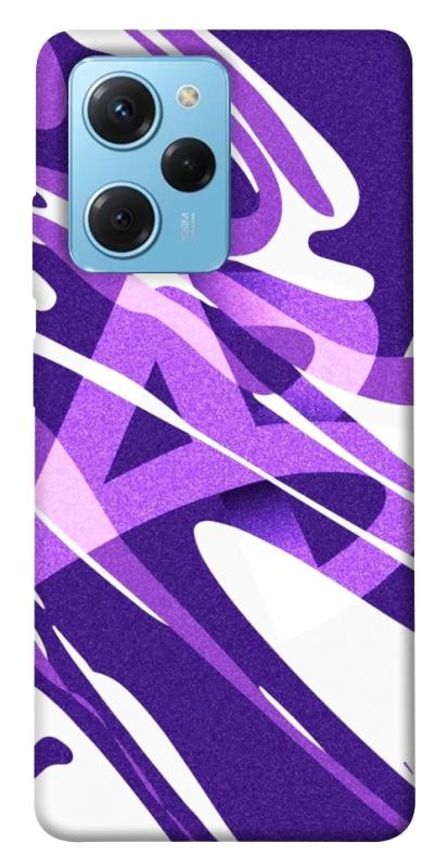 Чохол itsPrint Purple Abstract для Xiaomi Poco X5 Pro 5G, паттерн, купити оптом з доставкою