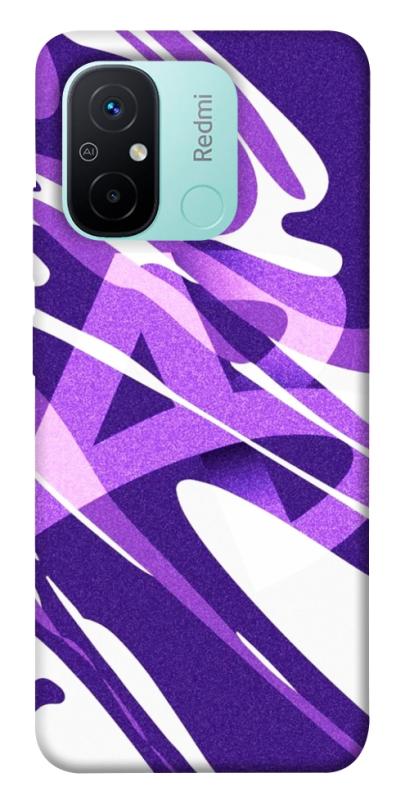 Чехол itsPrint Purple Abstract для Xiaomi Redmi 12C, паттерн, купить оптом с доставкой