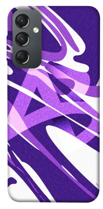 Чехол itsPrint Purple Abstract для Samsung Galaxy A24 4G, паттерн, купить оптом с доставкой