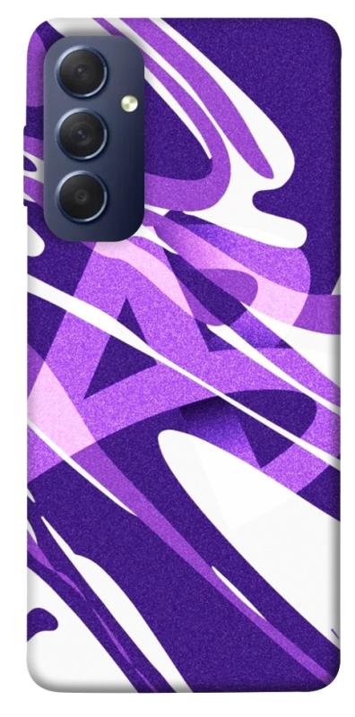Чехол itsPrint Purple Abstract для Samsung Galaxy M54 5G, паттерн, купить оптом с доставкой