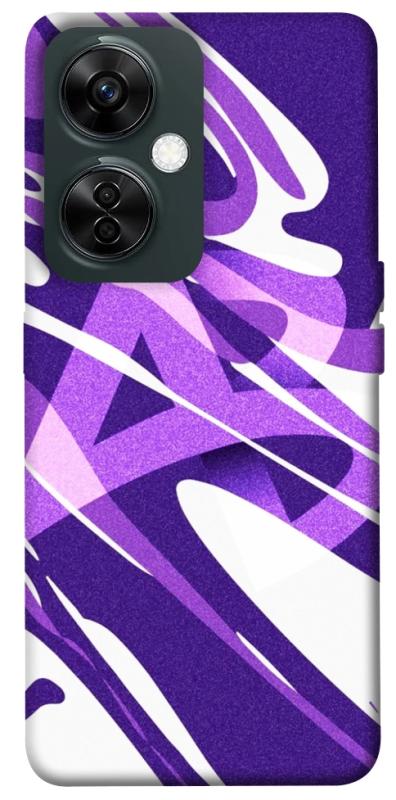 Чехол itsPrint Purple Abstract для OnePlus Nord CE 3 Lite, паттерн, купить оптом с доставкой