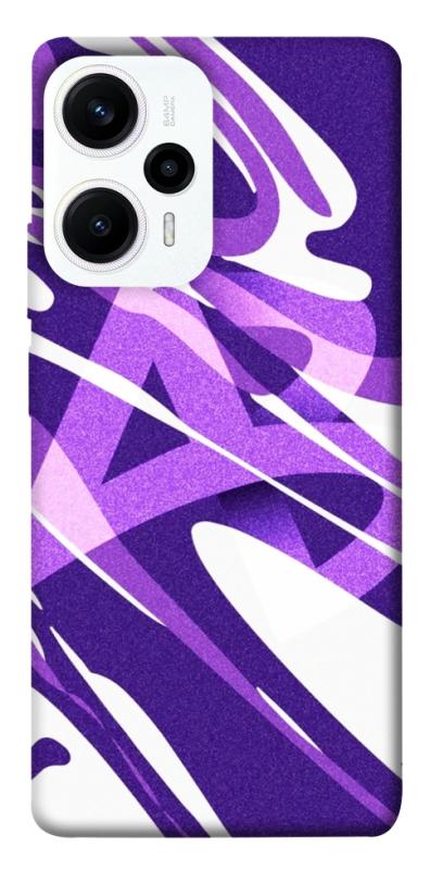 Чехол itsPrint Purple Abstract для Xiaomi Poco F5 / Note 12 Turbo, паттерн, купить оптом с доставкой