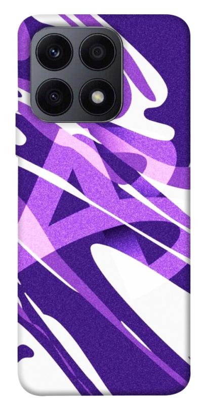 Чехол itsPrint Purple Abstract для Huawei Honor X8a, паттерн, купить оптом с доставкой