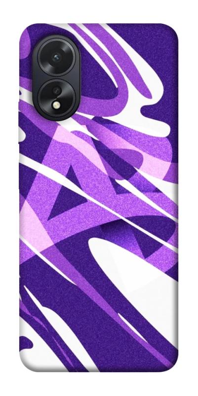 Чехол itsPrint Purple Abstract для Oppo A38, паттерн, купить оптом с доставкой