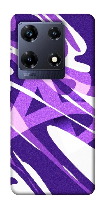 Чехол itsPrint Purple Abstract для Infinix Note 30 Pro, паттерн, купить оптом с доставкой