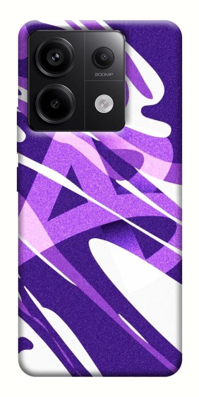 Чехол itsPrint Purple Abstract для Xiaomi Redmi Note 13 Pro 4G, паттерн, купить оптом с доставкой