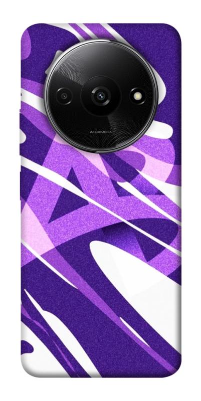 Чехол itsPrint Purple Abstract для Xiaomi Redmi A3, паттерн, купить оптом с доставкой