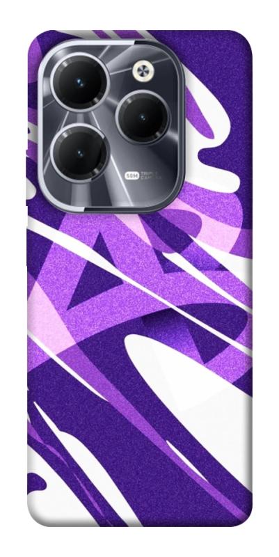 Чехол itsPrint Purple Abstract для Infinix Hot 40, паттерн, купить оптом с доставкой