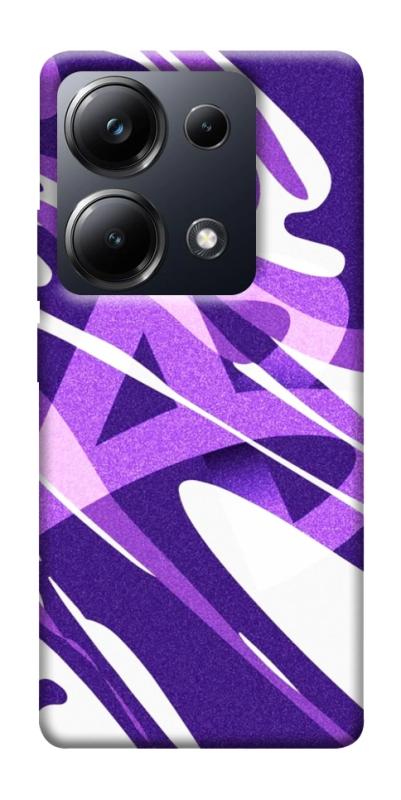 Чехол itsPrint Purple Abstract для Xiaomi Redmi 13 4G / Poco M6 4G, паттерн, купить оптом с доставкой