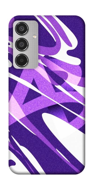 Чехол itsPrint Purple Abstract для Samsung Galaxy M35 5G, паттерн, купить оптом с доставкой