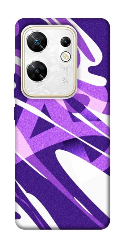 Чехол itsPrint Purple Abstract для Infinix Zero 30 4G, паттерн, купить оптом с доставкой