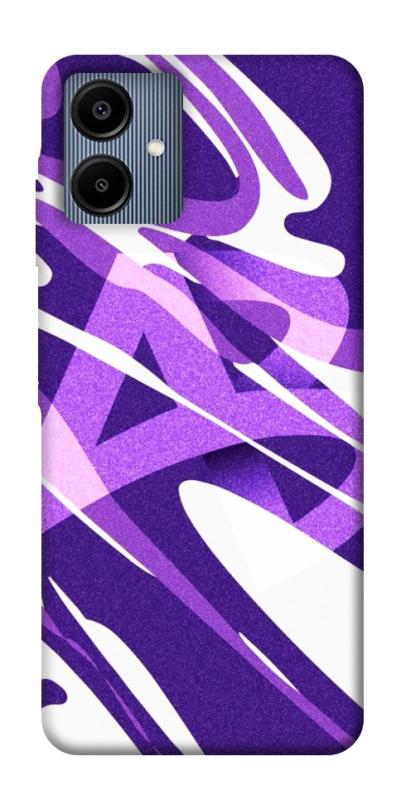 Чехол itsPrint Purple Abstract для Samsung Galaxy A06, паттерн, купить оптом с доставкой