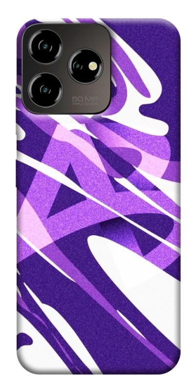 Чехол itsPrint Purple Abstract для ZTE Blade V50 Desing 4G, паттерн, купить оптом с доставкой