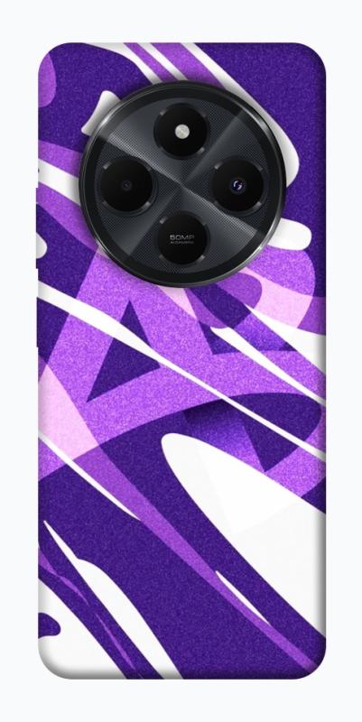 Чехол itsPrint Purple Abstract для Xiaomi Redmi 14C / Poco C75, паттерн, купить оптом с доставкой