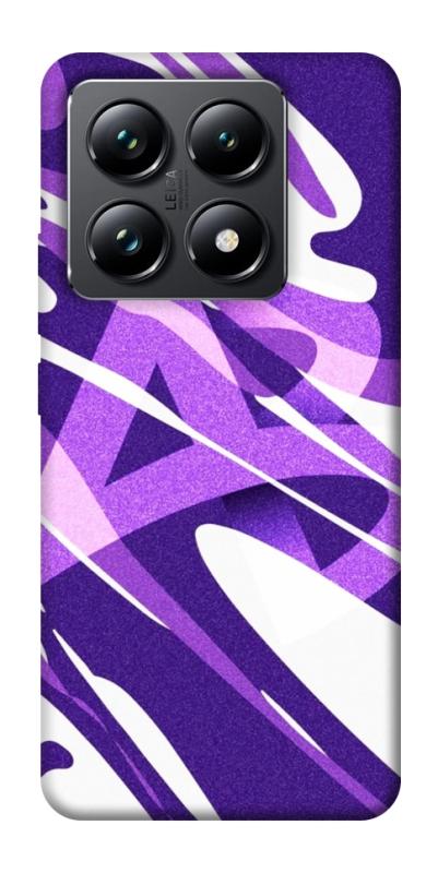 Чехол itsPrint Purple Abstract для Xiaomi 14T Pro, паттерн, купить оптом с доставкой