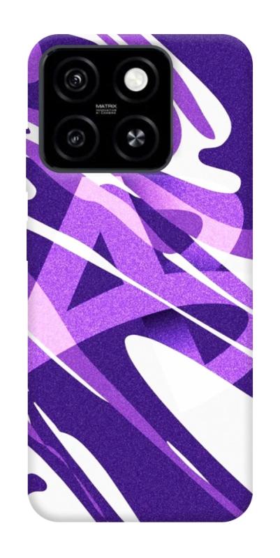 Чохол itsPrint Purple Abstract для ZTE Blade A55 4G, паттерн, купити оптом з доставкою