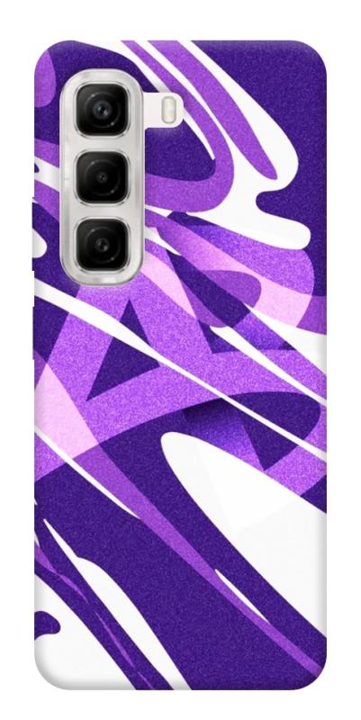 Чехол itsPrint Purple Abstract для Infinix Hot 50 4G, паттерн, купить оптом с доставкой