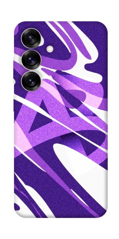 Чехол itsPrint Purple Abstract для Samsung Galaxy S25+, паттерн, купить оптом с доставкой