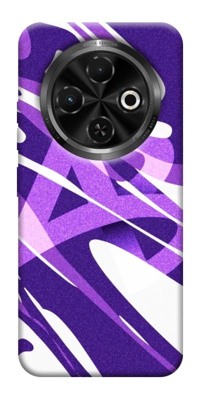 Чохол itsPrint Purple Abstract для TECNO Spark 30C, паттерн, купити оптом з доставкою