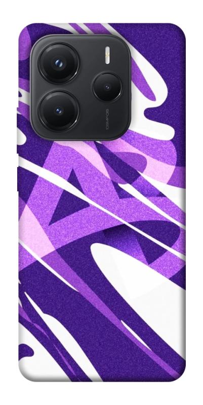 Чехол itsPrint Purple Abstract для Xiaomi Redmi Note 14 5G, паттерн, купить оптом с доставкой