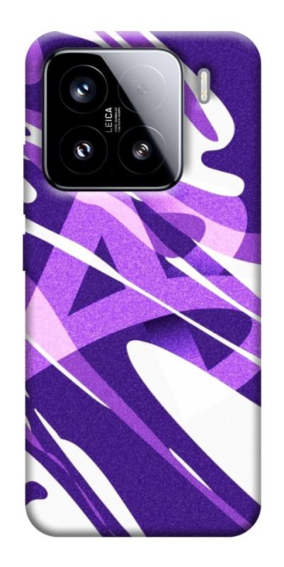 Чехол itsPrint Purple Abstract для Xiaomi 15, паттерн, купить оптом с доставкой
