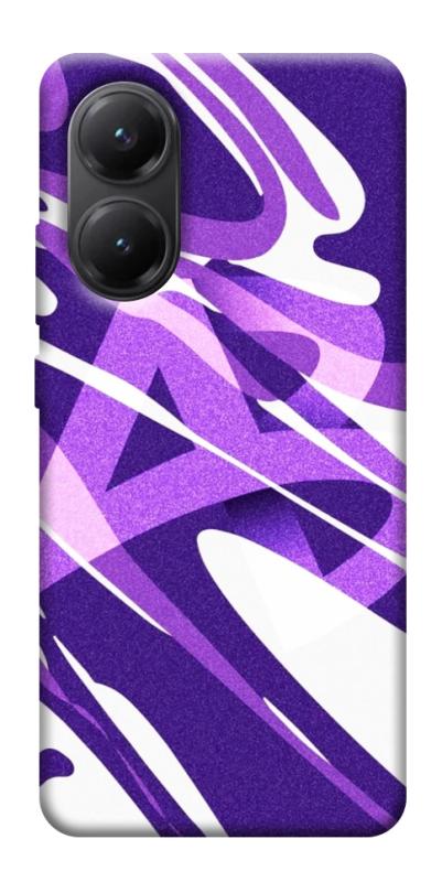 Чехол itsPrint Purple Abstract для Xiaomi Poco X7 Pro, паттерн, купить оптом с доставкой
