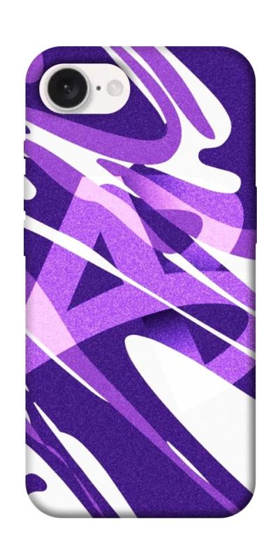 Чехол itsPrint Purple Abstract для Apple iPhone 16e (6.1"), паттерн, купить оптом с доставкой