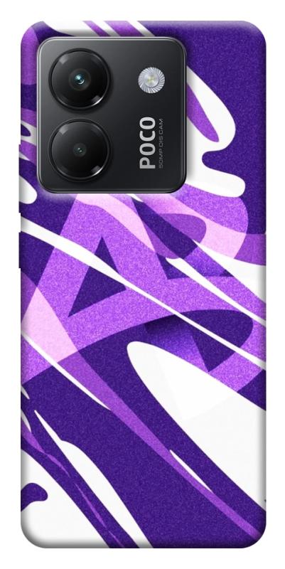 Чехол itsPrint Purple Abstract для Xiaomi Poco M7 Pro 5G, паттерн, купить оптом с доставкой