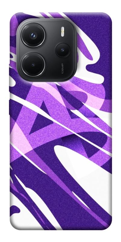 Чехол itsPrint Purple Abstract для Xiaomi Redmi Note 14 4G (Int. version), паттерн, купить оптом с доставкой