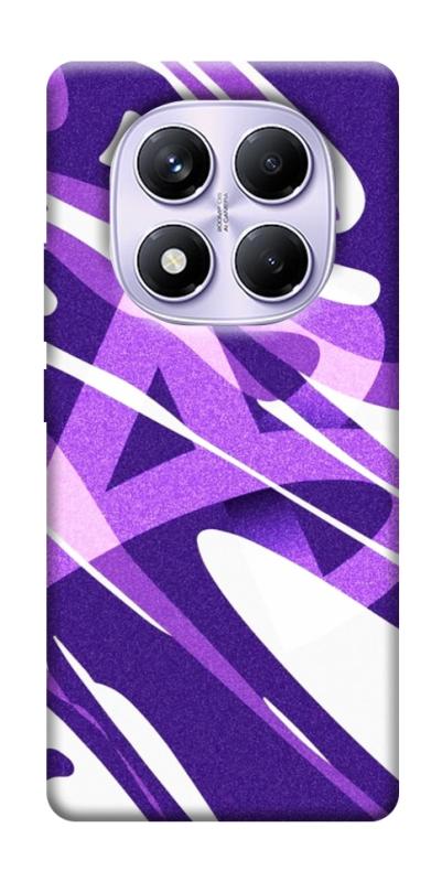 Чехол itsPrint Purple Abstract для Xiaomi Redmi Note 14 Pro 4G, паттерн, купить оптом с доставкой