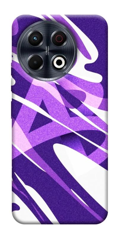 Чехол itsPrint Purple Abstract для TECNO Spark 30 Pro (KL7), паттерн, купить оптом с доставкой