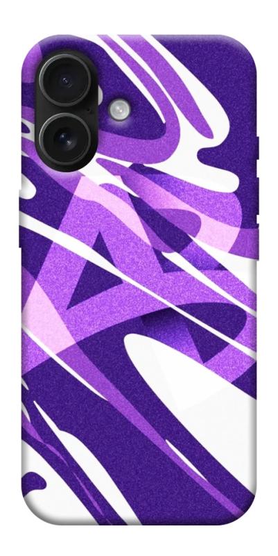 Чехол itsPrint Purple Abstract для Apple iPhone 17 (6.3"), паттерн, купить оптом с доставкой