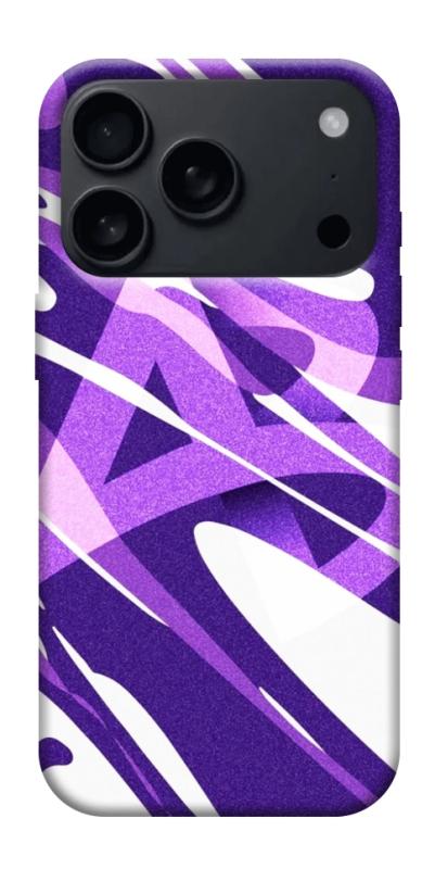 Чехол itsPrint Purple Abstract для Apple iPhone 17 Pro (6.3"), паттерн, купить оптом с доставкой