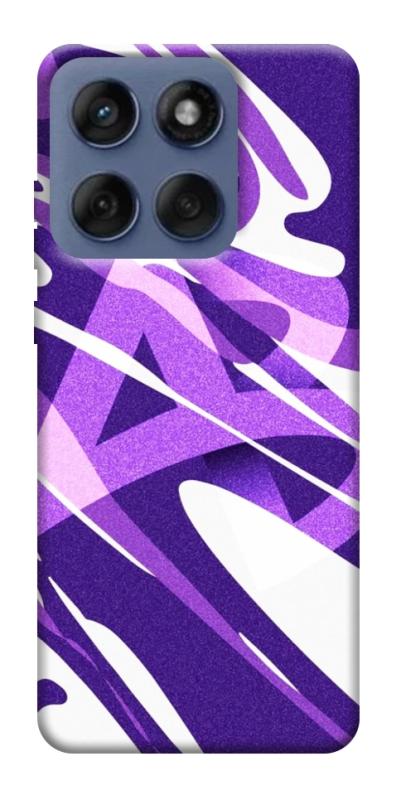 Чехол itsPrint Purple Abstract для Motorola Edge 60 Fusion, паттерн, купить оптом с доставкой
