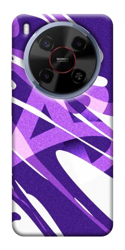 Чехол itsPrint Purple Abstract для ZTE Nubia V70 Max, паттерн, купить оптом с доставкой