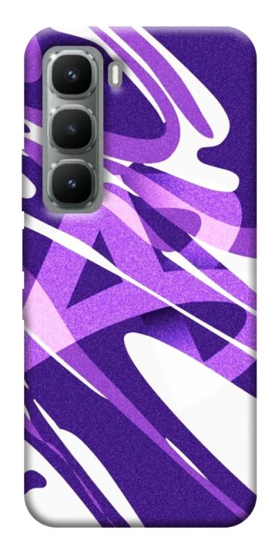 Чехол itsPrint Purple Abstract для Infinix Hot 60 Pro, паттерн, купить оптом с доставкой