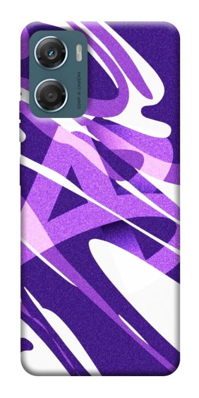 Чехол itsPrint Purple Abstract для Motorola Moto G06, паттерн, купить оптом с доставкой