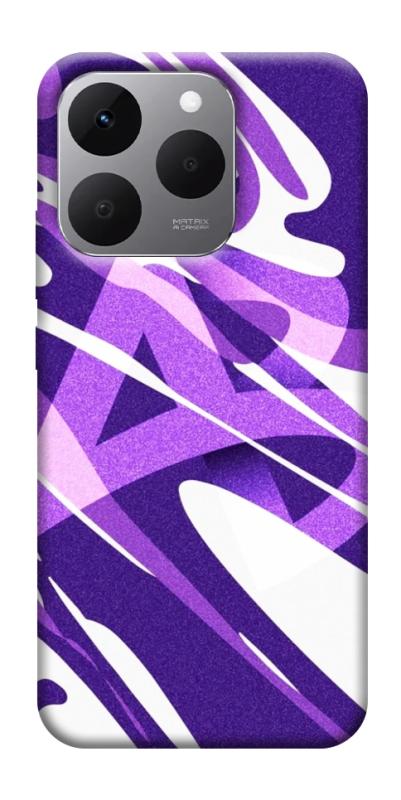 Чехол itsPrint Purple Abstract для Realme 15T, паттерн, купить оптом с доставкой