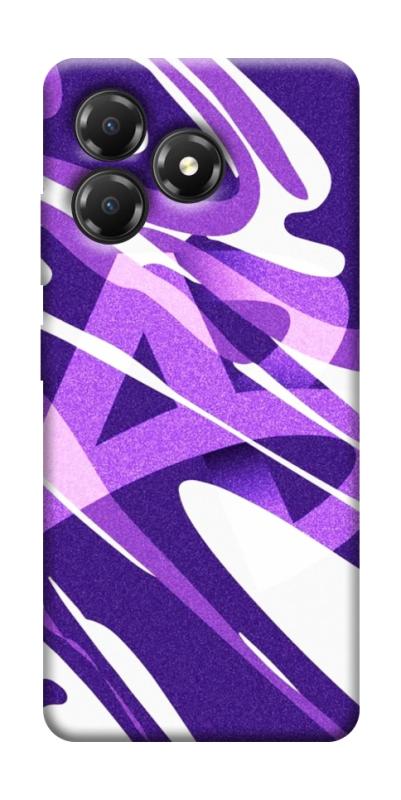 Чохол itsPrint Purple Abstract для ZTE Blade A36, паттерн, купити оптом з доставкою